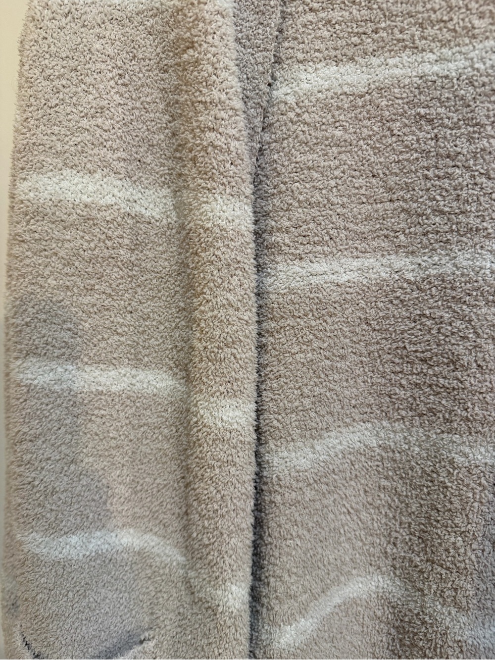 miami Cream and White Striped Open-Front Cardigan - Picture 5 of 6